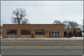 The Security Bank Minnesota branch on North Broadway in Alden, Minnesota